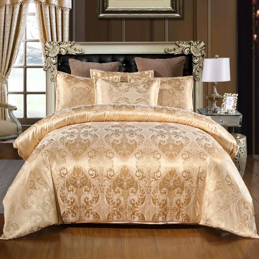 Home Textiles Bedding - Conjunto de Cama de Luxo Leve