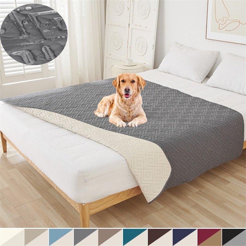 Mattress Pad Topper - Colcha à prova d'água para animais