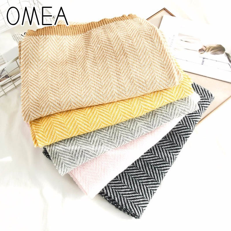 Wool Blanket Herringbone - Omea lenço de caxemira 2019, acessórios