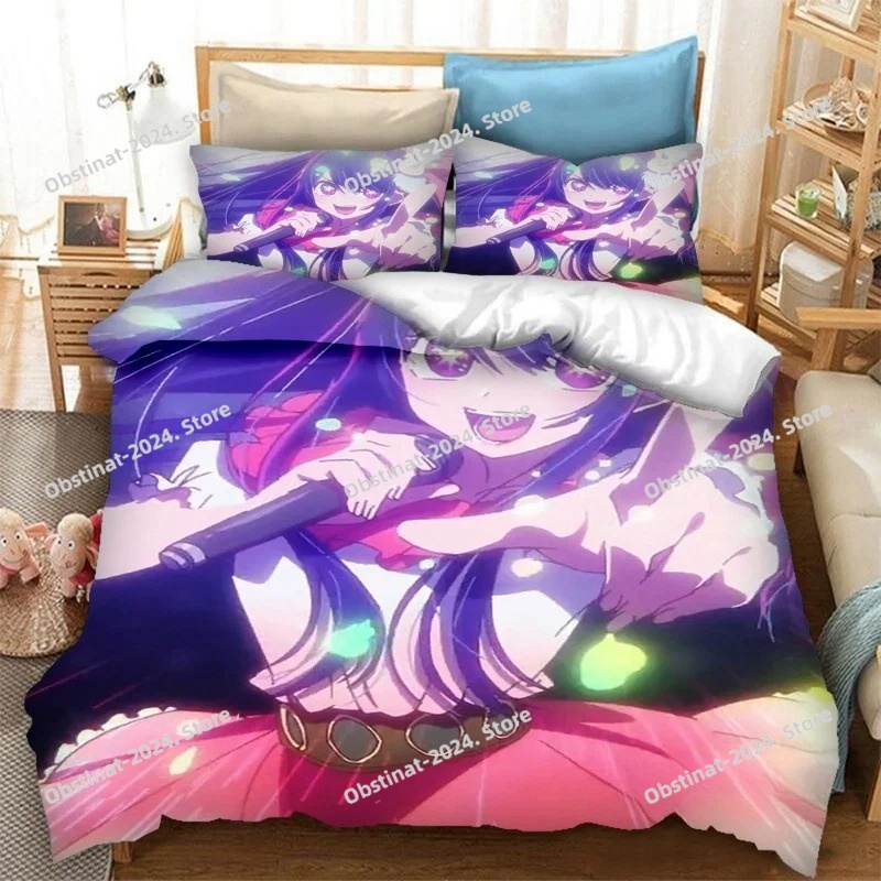 Home Textiles Bedding - Anime oshi no ko impressão 3d