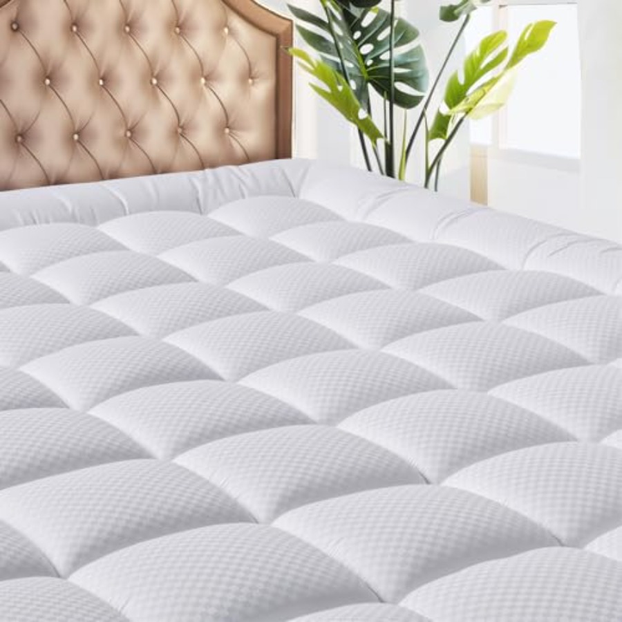 Mattress Pad Topper - Protetor de Colchão Tamanho Queen -