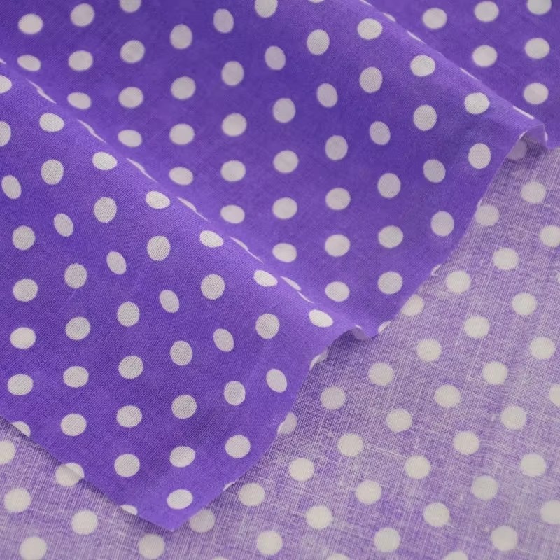 50x150cm branco laranja bolinh - Home Textiles Fabric avaliação e preço