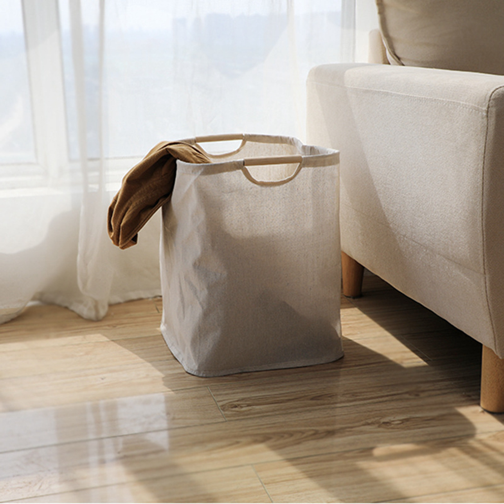 Cesta de lavanderia de linho d - Linum Home Textiles avaliação e preço