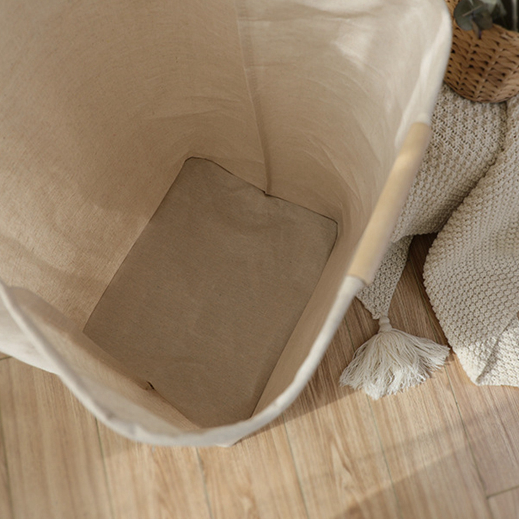 Cesta de lavanderia de linho d - Linum Home Textiles avaliação e preço