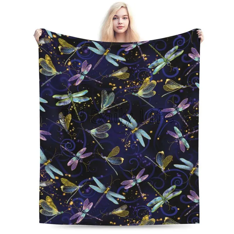 Libélula galáxia cobertor de l - Galaxy Home Textiles avaliação e preço