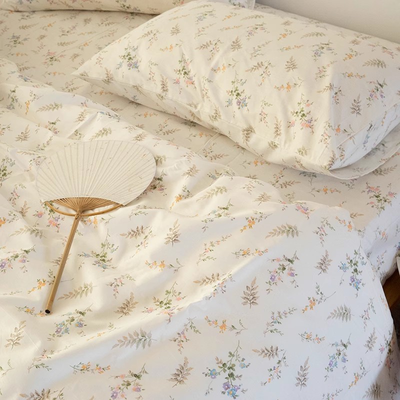 Conjunto de cama floral pastor - Home Textiles Bedding avaliação e preço