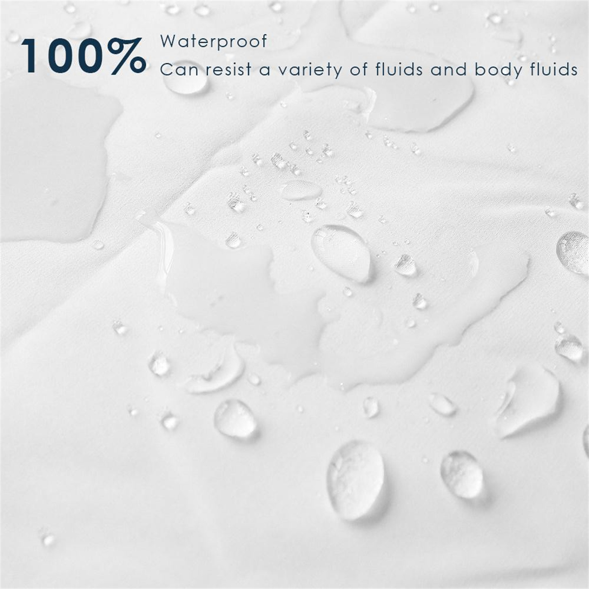 Tampa impermeável lisa do prot - Mattress Pad Topper avaliação e preço