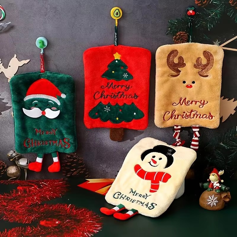 Toalha de Mão de Natal para Pe - Home Textiles Towel avaliação e preço