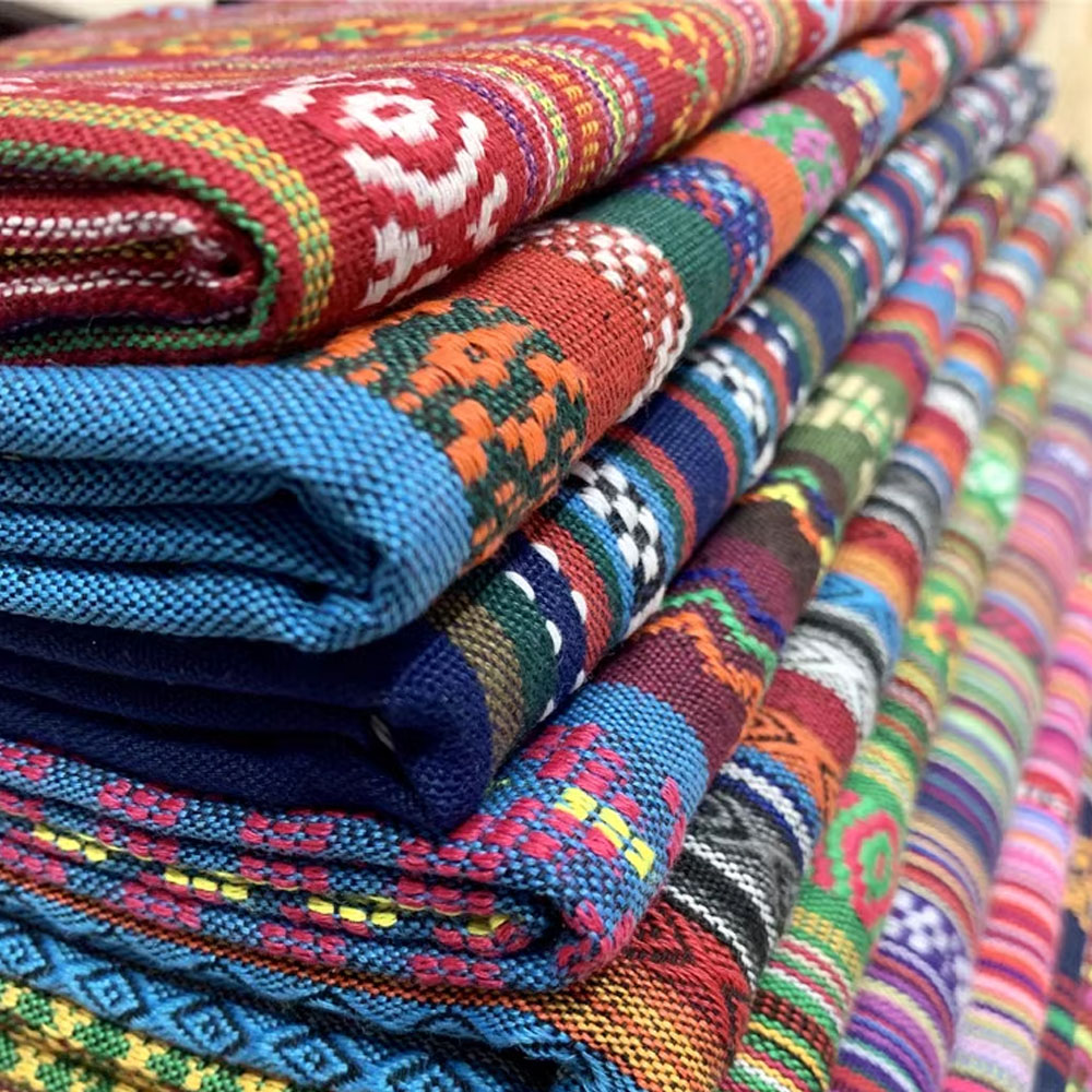 Saco étnico cortina de algodão - Linum Home Textiles avaliação e preço