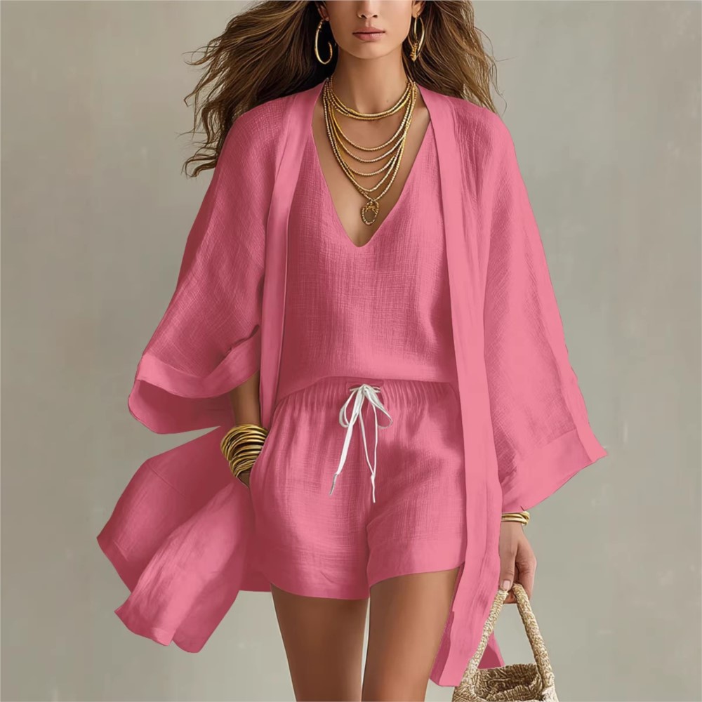Conjunto de Moda de Verão em A - Linum Home Textiles avaliação e preço