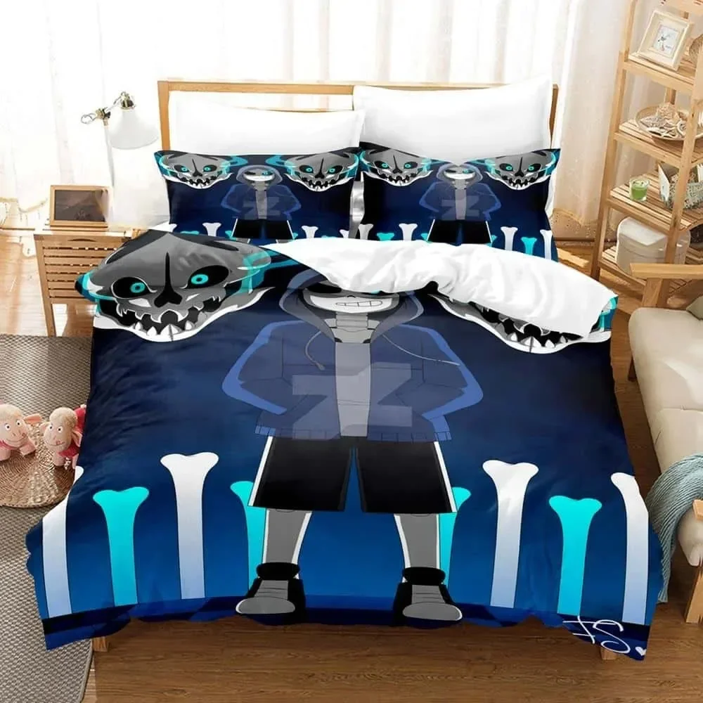 Desenhos animados undertale sa - Home Textiles Bedding avaliação e preço