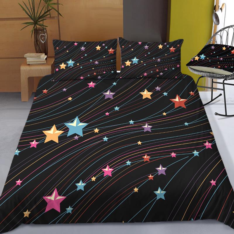 Estrelas Bedding Set Night Sky - Galaxy Home Textiles avaliação e preço