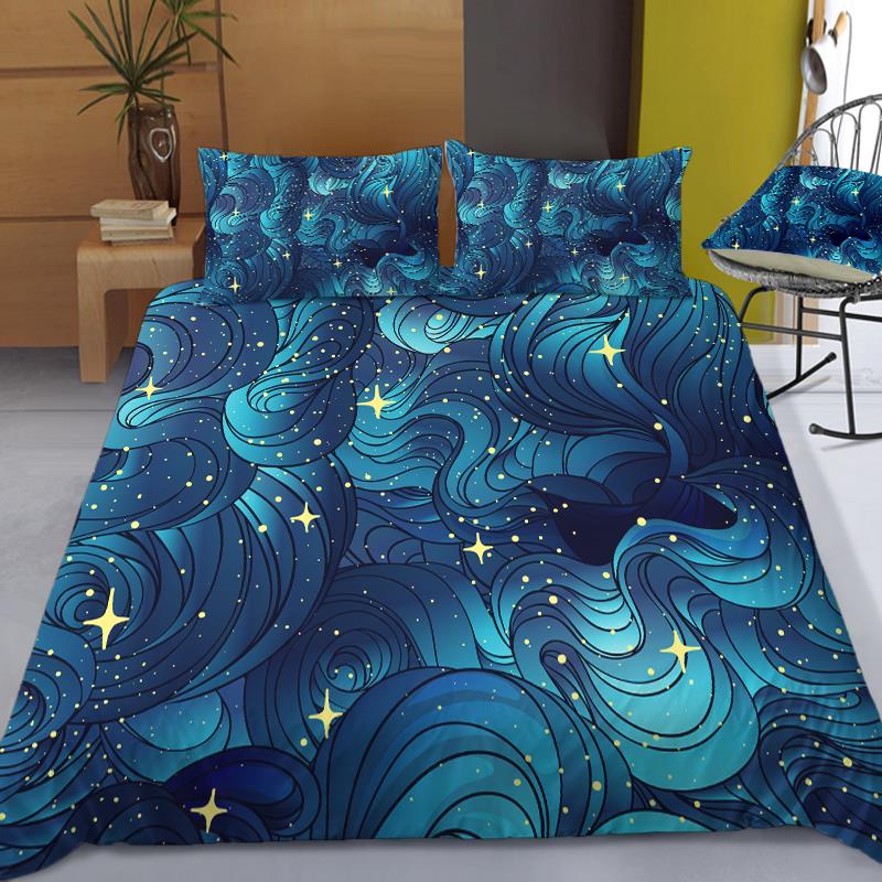 Estrelas Bedding Set Night Sky - Galaxy Home Textiles avaliação e preço