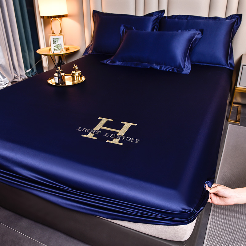 Luxo tecidos de seda gelo elás - Home Textiles Bedding avaliação e preço