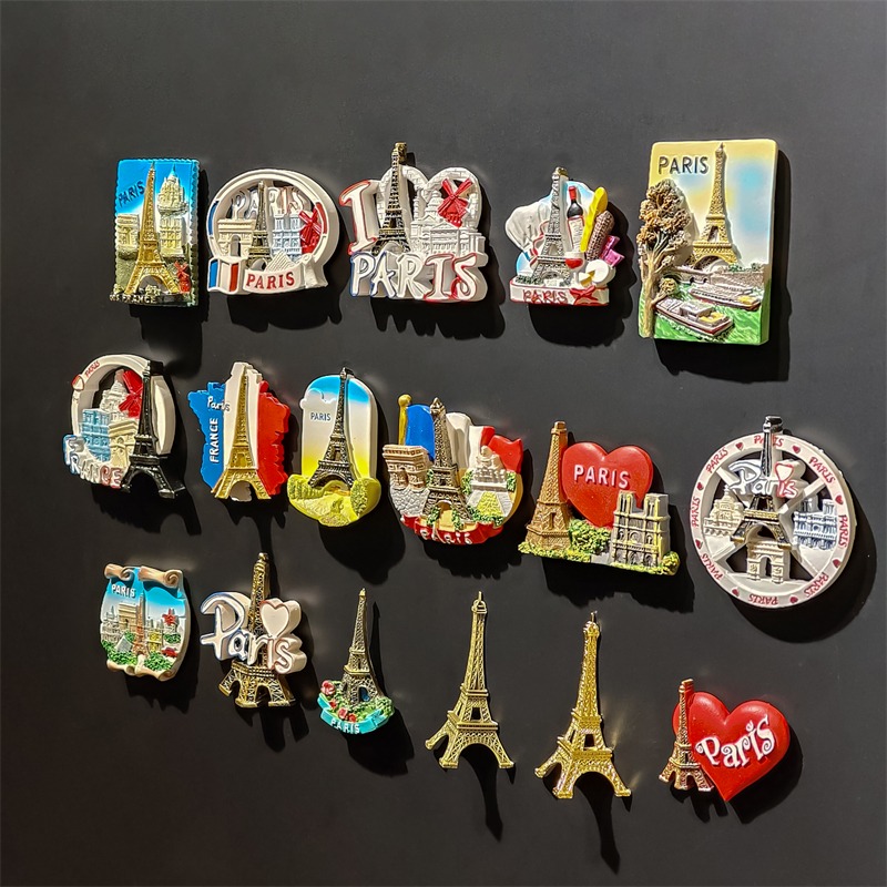 Torre eiffel frança 3d ímãs de - Home Textiles France avaliação e preço
