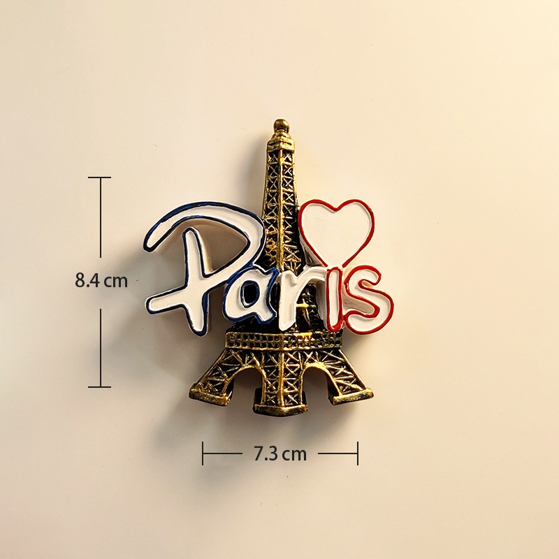 Torre eiffel frança 3d ímãs de - Home Textiles France avaliação e preço