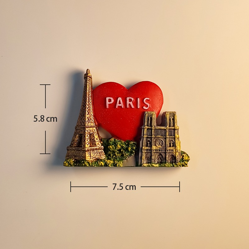 Torre eiffel frança 3d ímãs de - Home Textiles France avaliação e preço