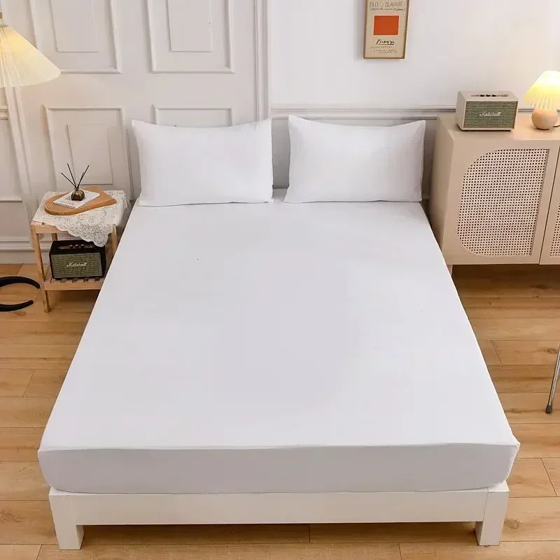 Lençol de poliéster macio de c - Mattress Pad Topper avaliação e preço