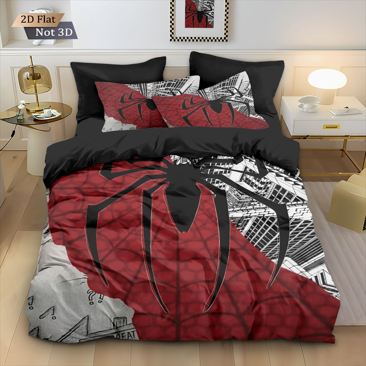 Conjunto de Edredom Preto com  - Home Textiles Bedding avaliação e preço