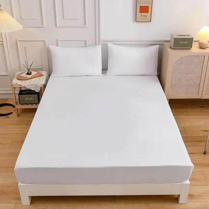Lençol Ajustável de Poliéster  - Mattress Pad Topper avaliação e preço