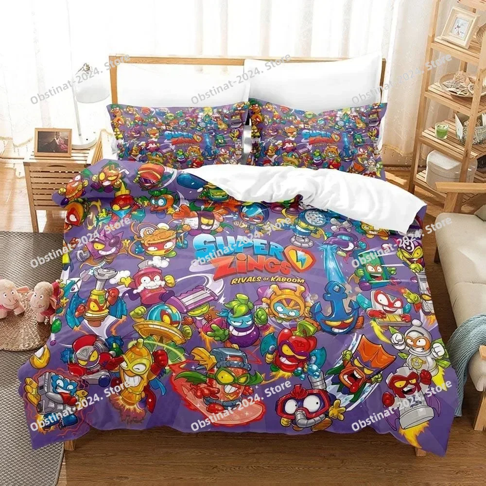 3d impressão anime super zings - Home Textiles Bedding avaliação e preço