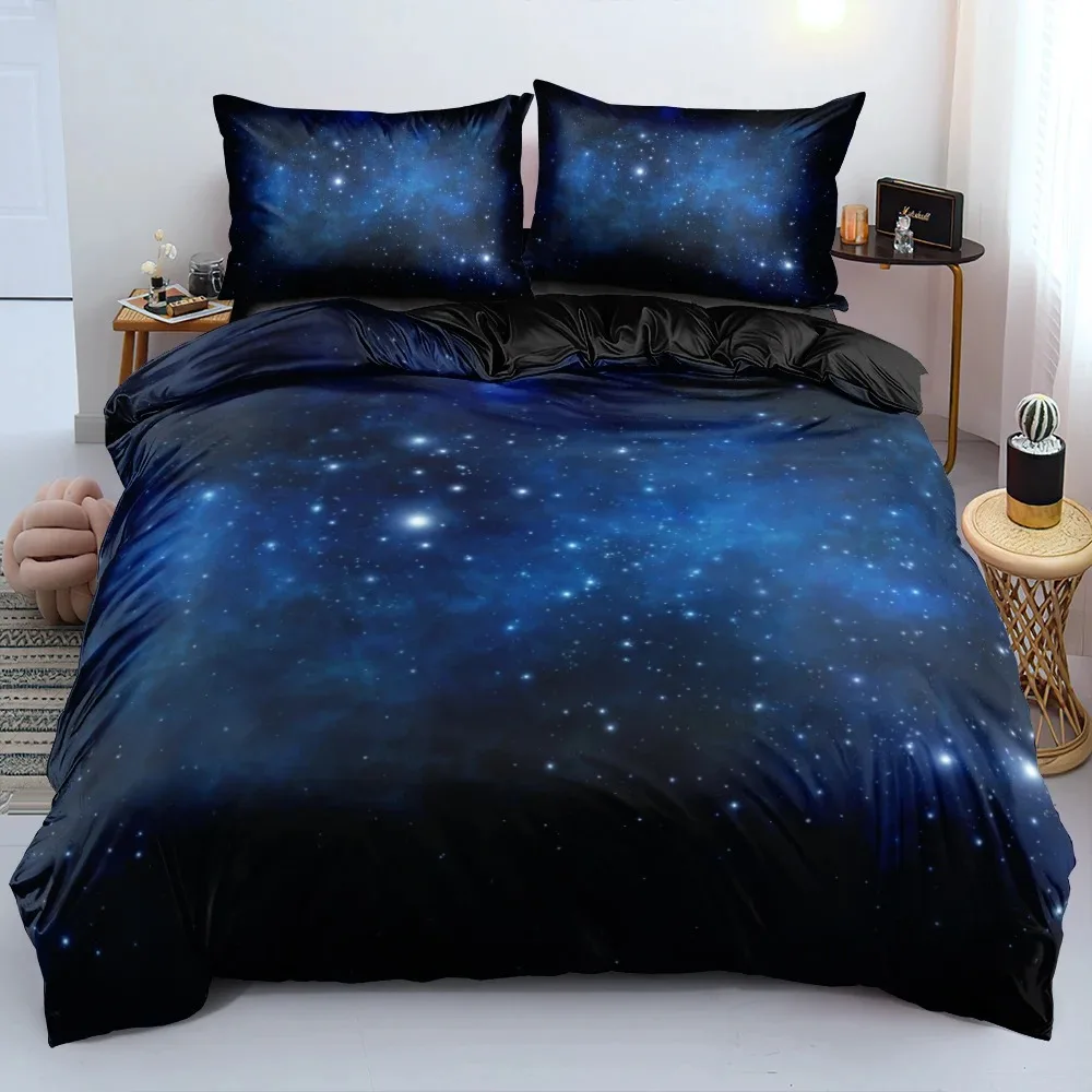 Luxo galáxia azul escuro confo - Galaxy Home Textiles avaliação e preço